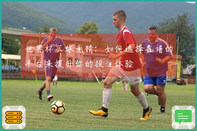 世界杯买球竞猜：如何选择靠谱的平台来提升你的投注体验